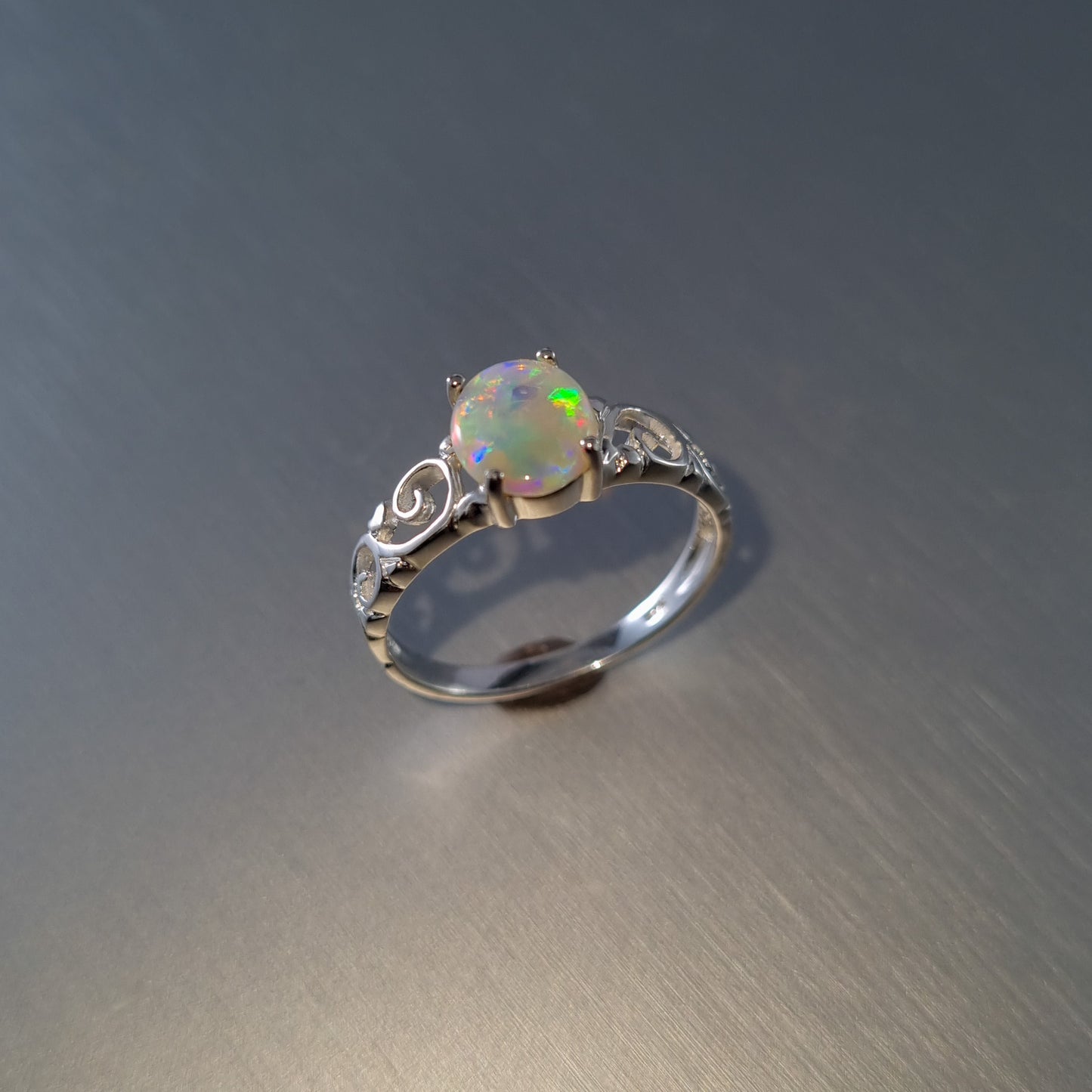 Solid Opal Ring