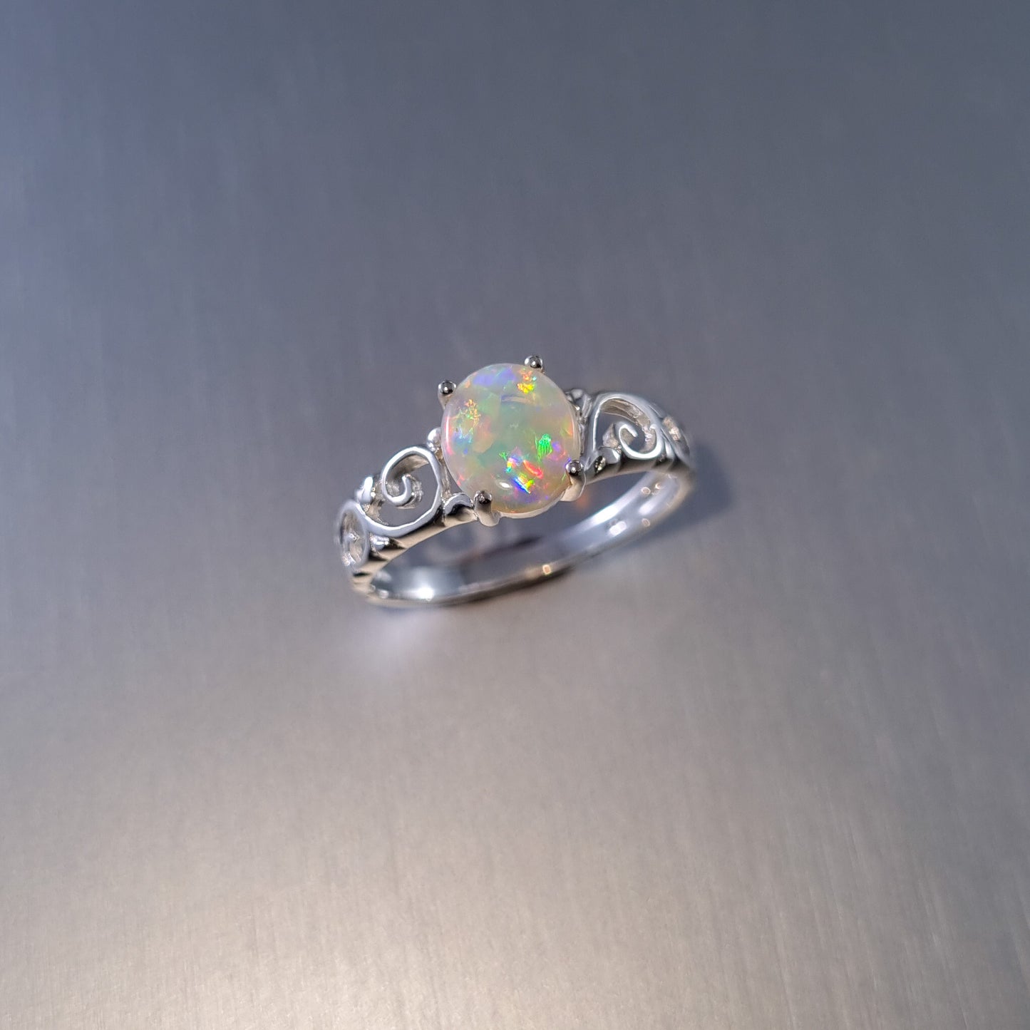 Solid Opal Ring