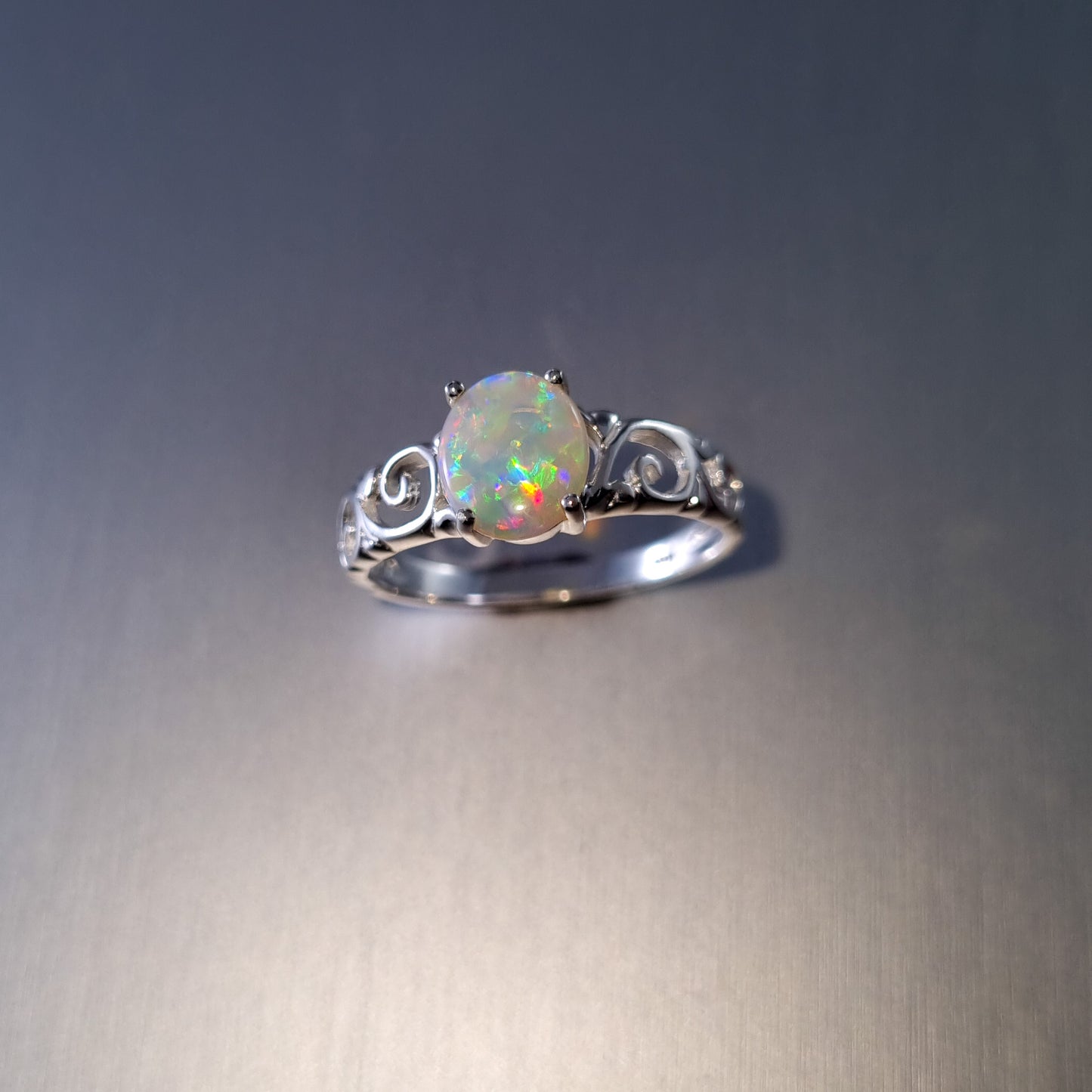 Solid Opal Ring