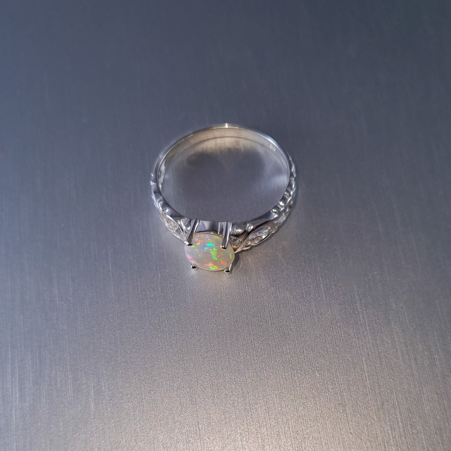 Solid Opal Ring