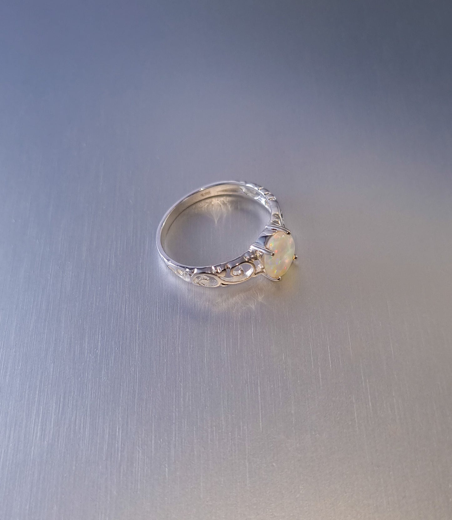 Solid Opal Ring