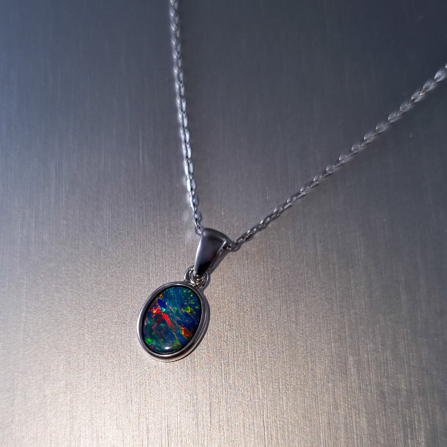Opal Doublet Pendant