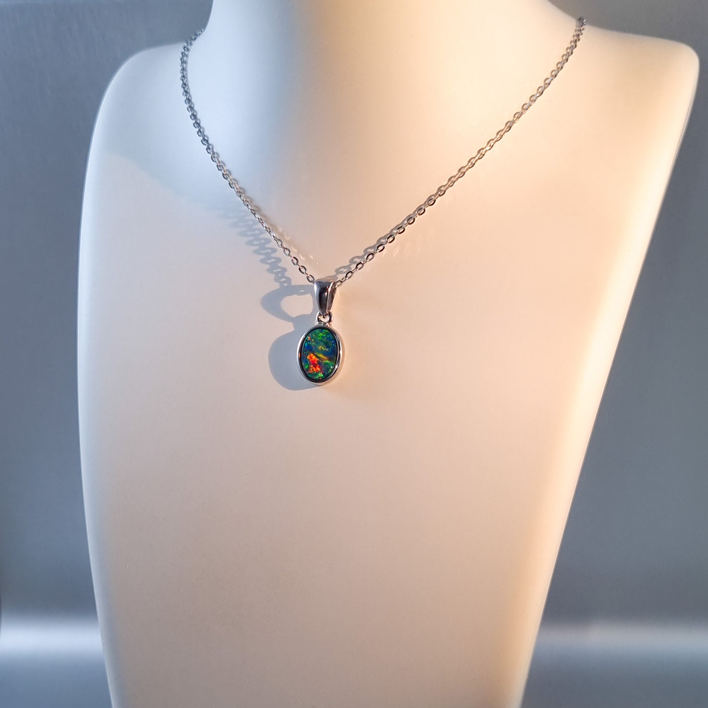 Opal Doublet Pendant