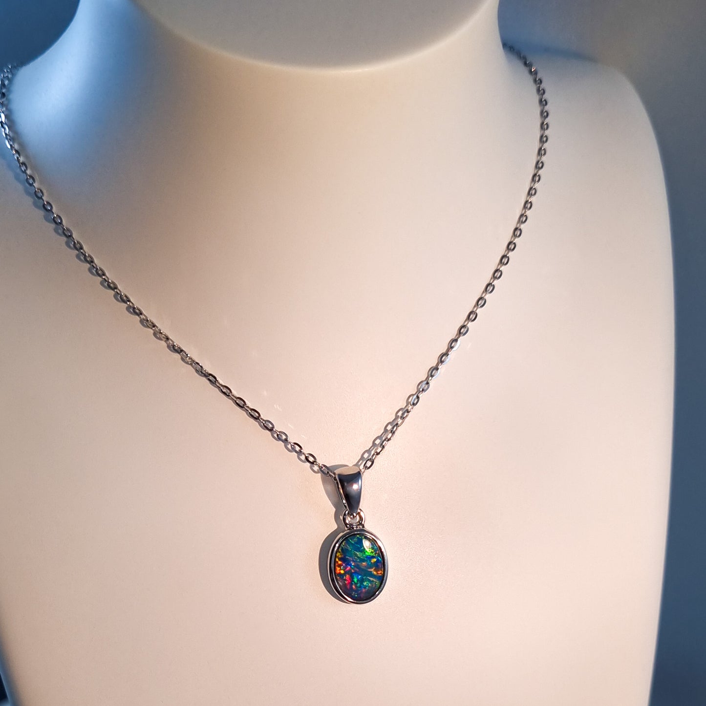 Opal Doublet Pendant