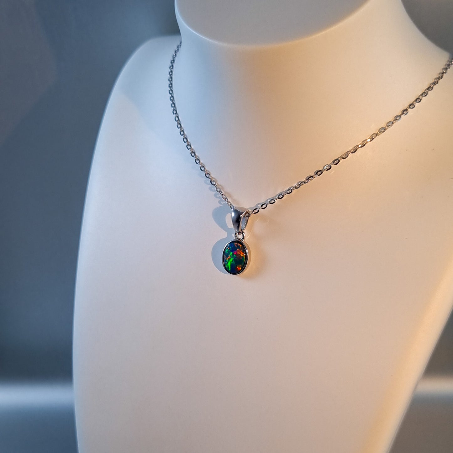 Opal Doublet Pendant