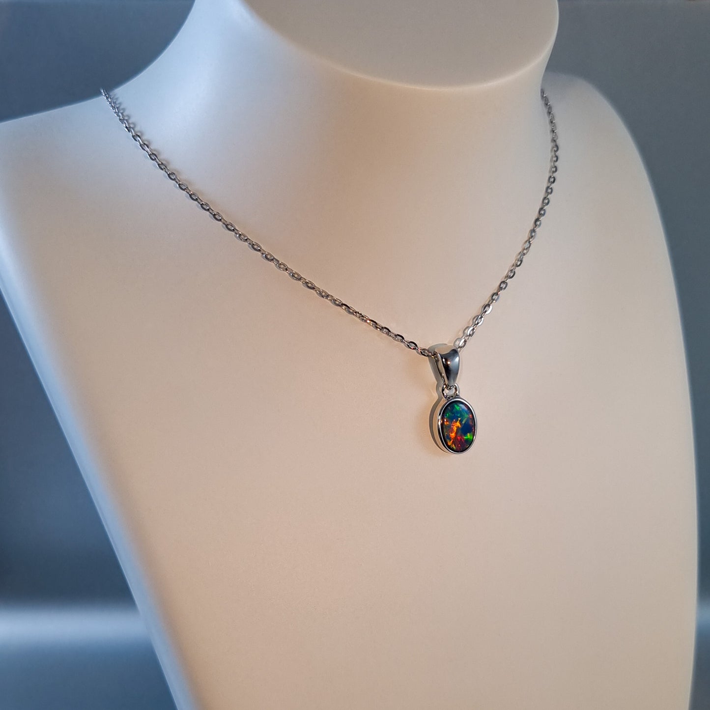 Opal Doublet Pendant