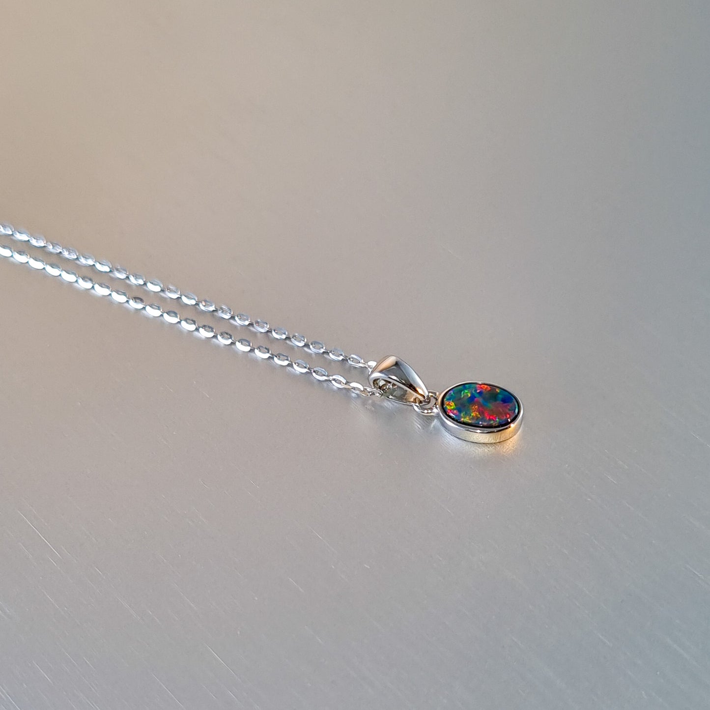 Opal Doublet Pendant