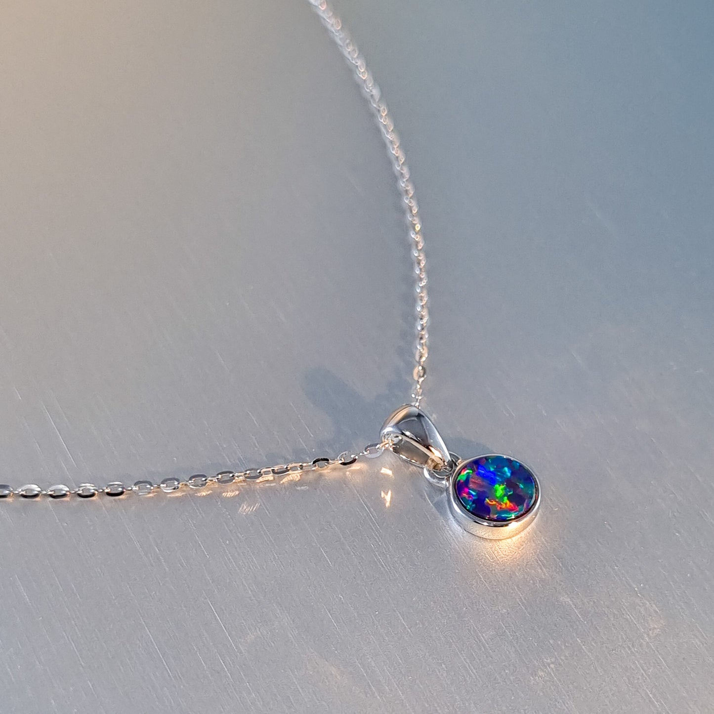 Opal Doublet Pendant