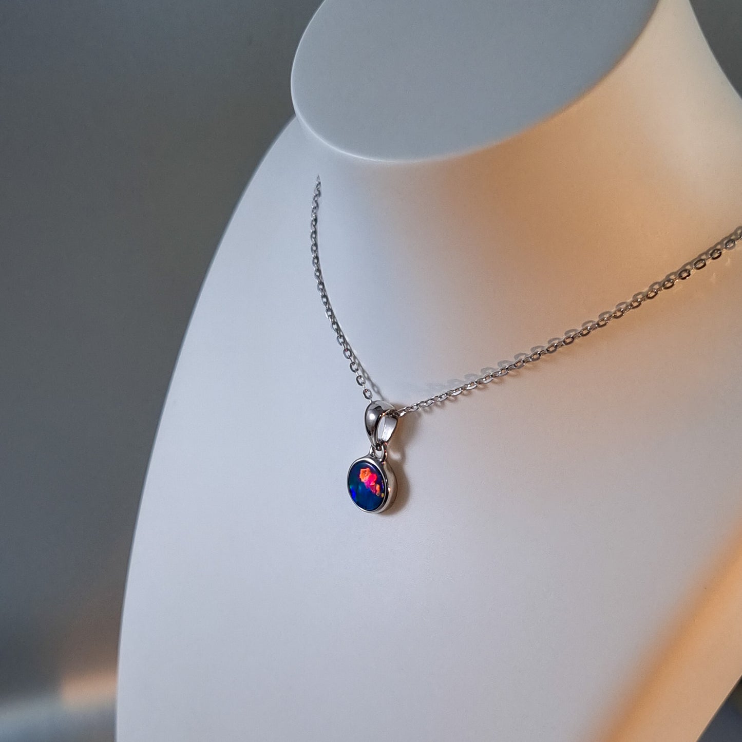 Opal Doublet Pendant