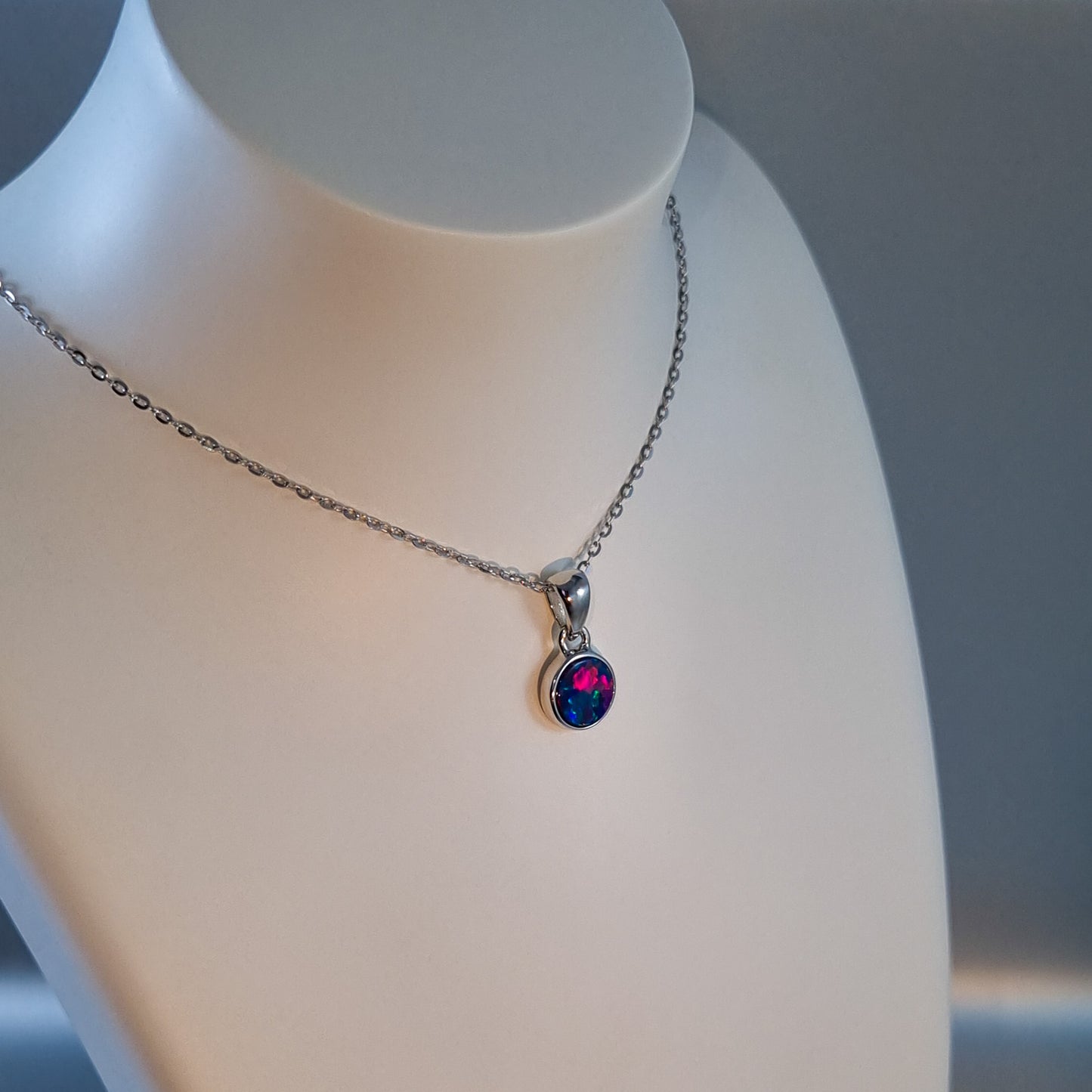 Opal Doublet Pendant