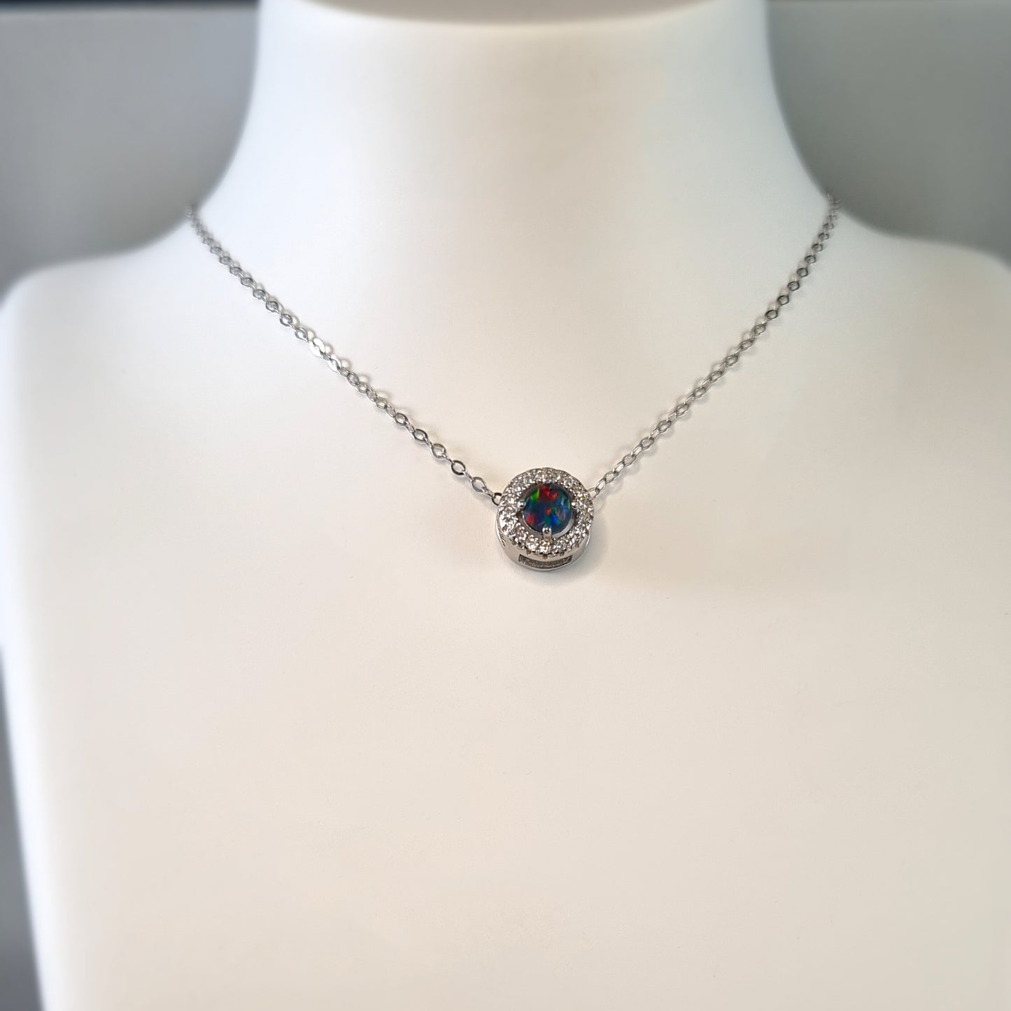 Opal Triplet Pendant
