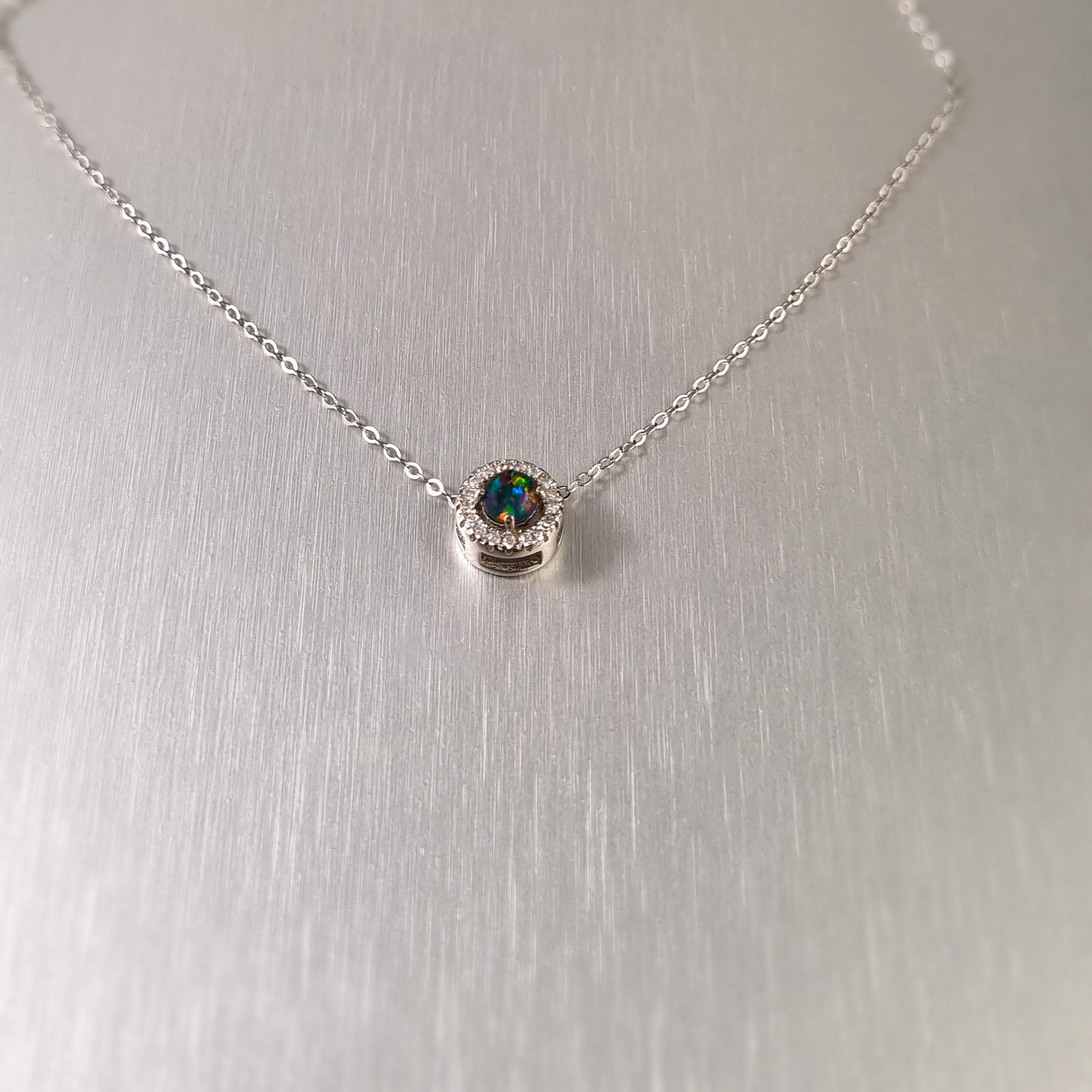 Opal Triplet Pendant
