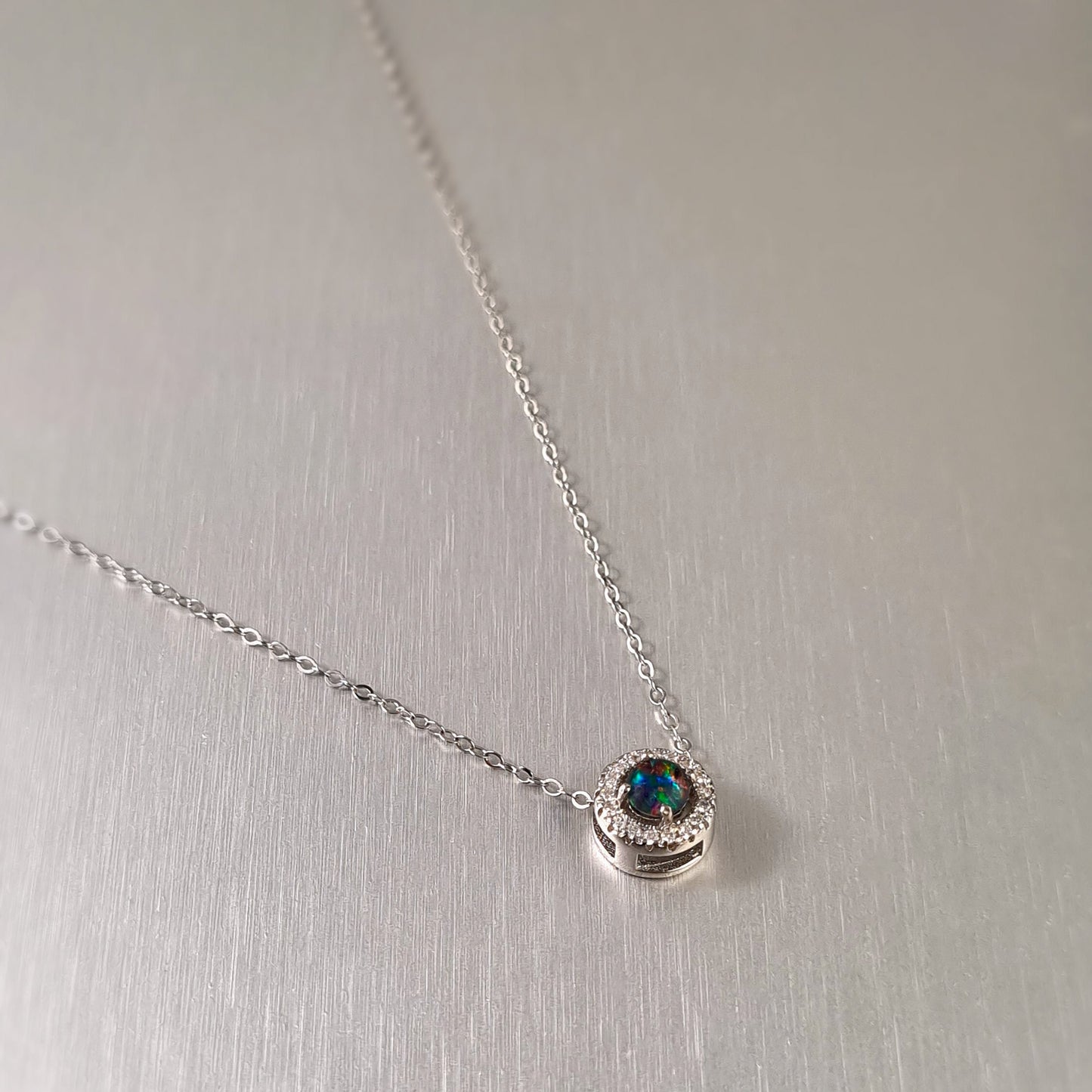Opal Triplet Pendant