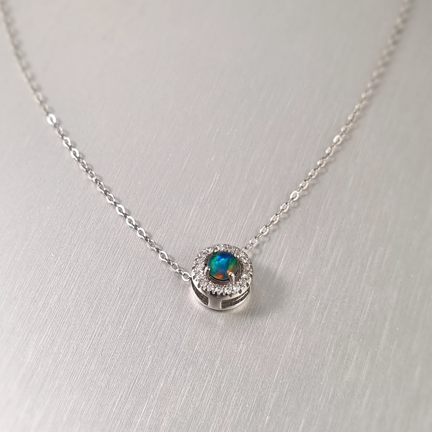 Opal Triplet Pendant