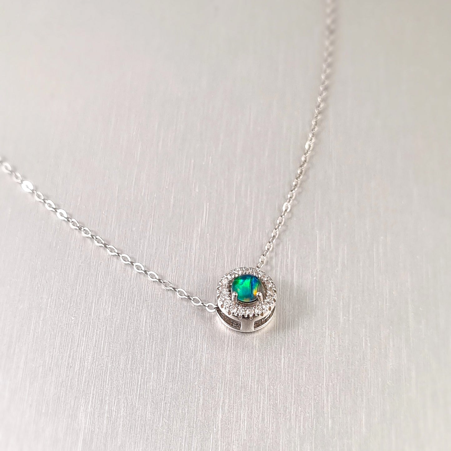 Opal Triplet Pendant