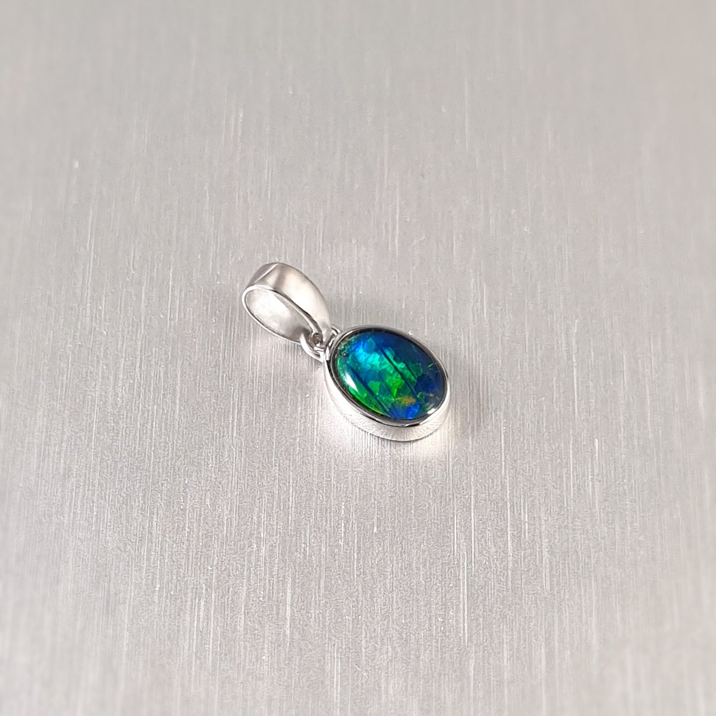 Opal Triplet Pendant