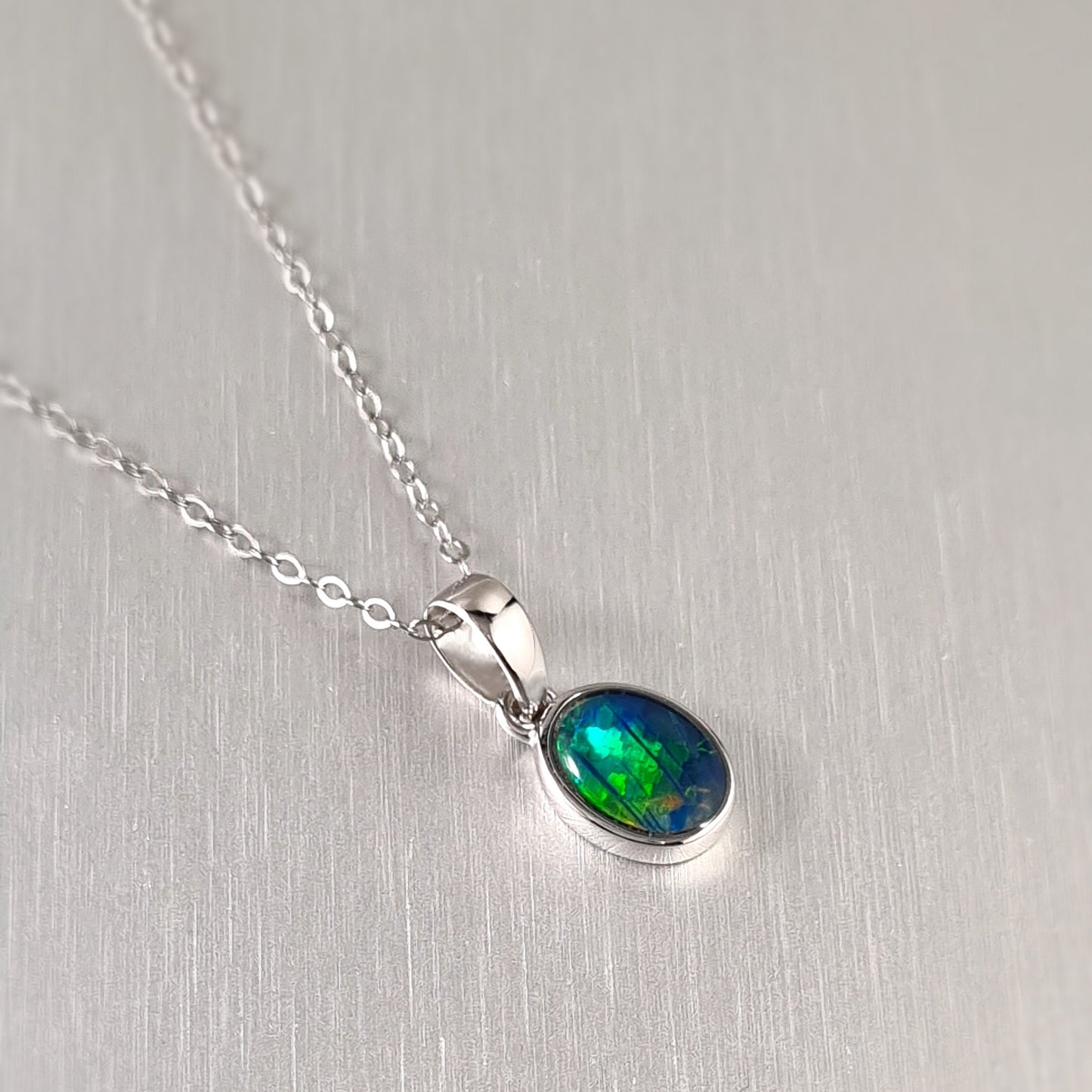 Opal Triplet Pendant