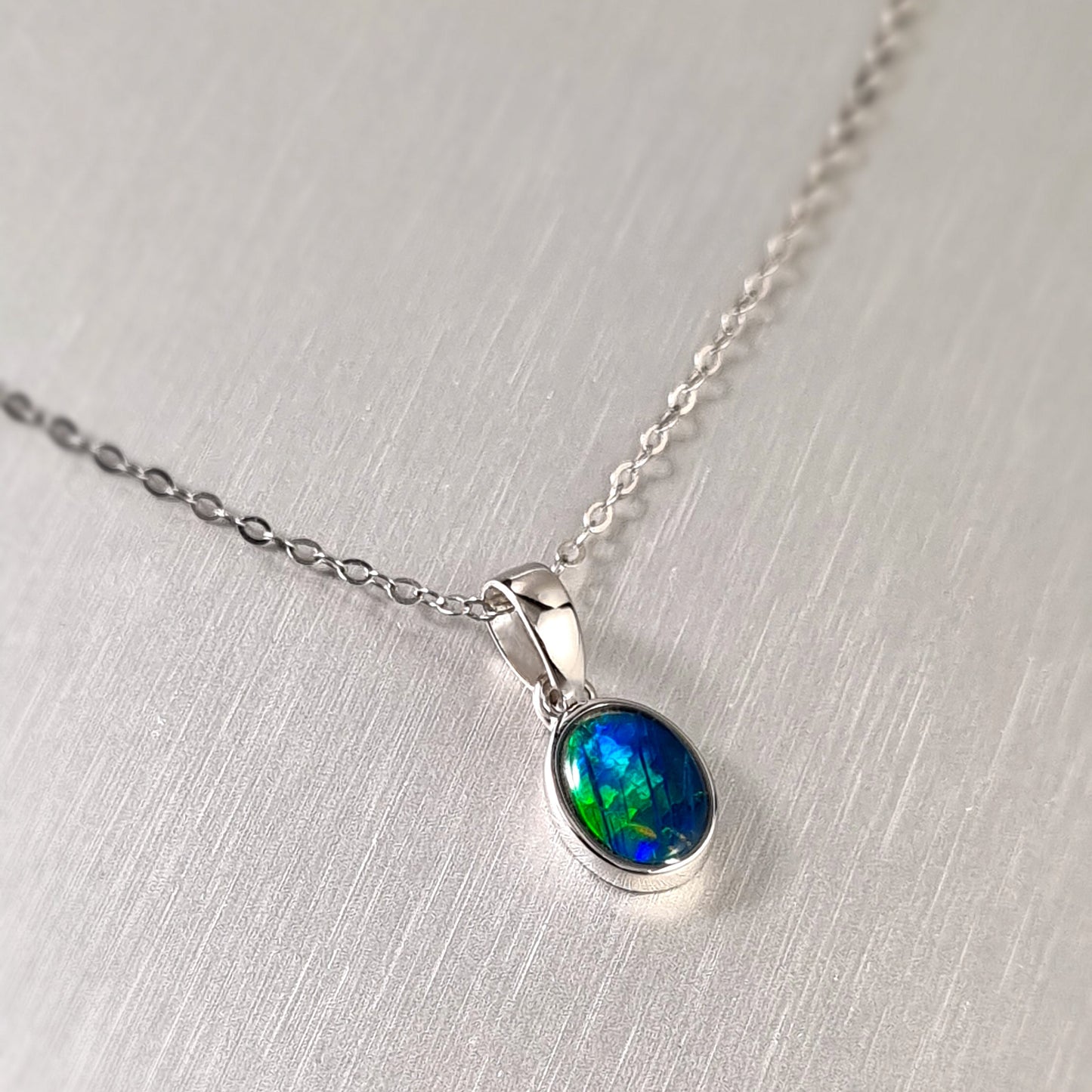 Opal Triplet Pendant