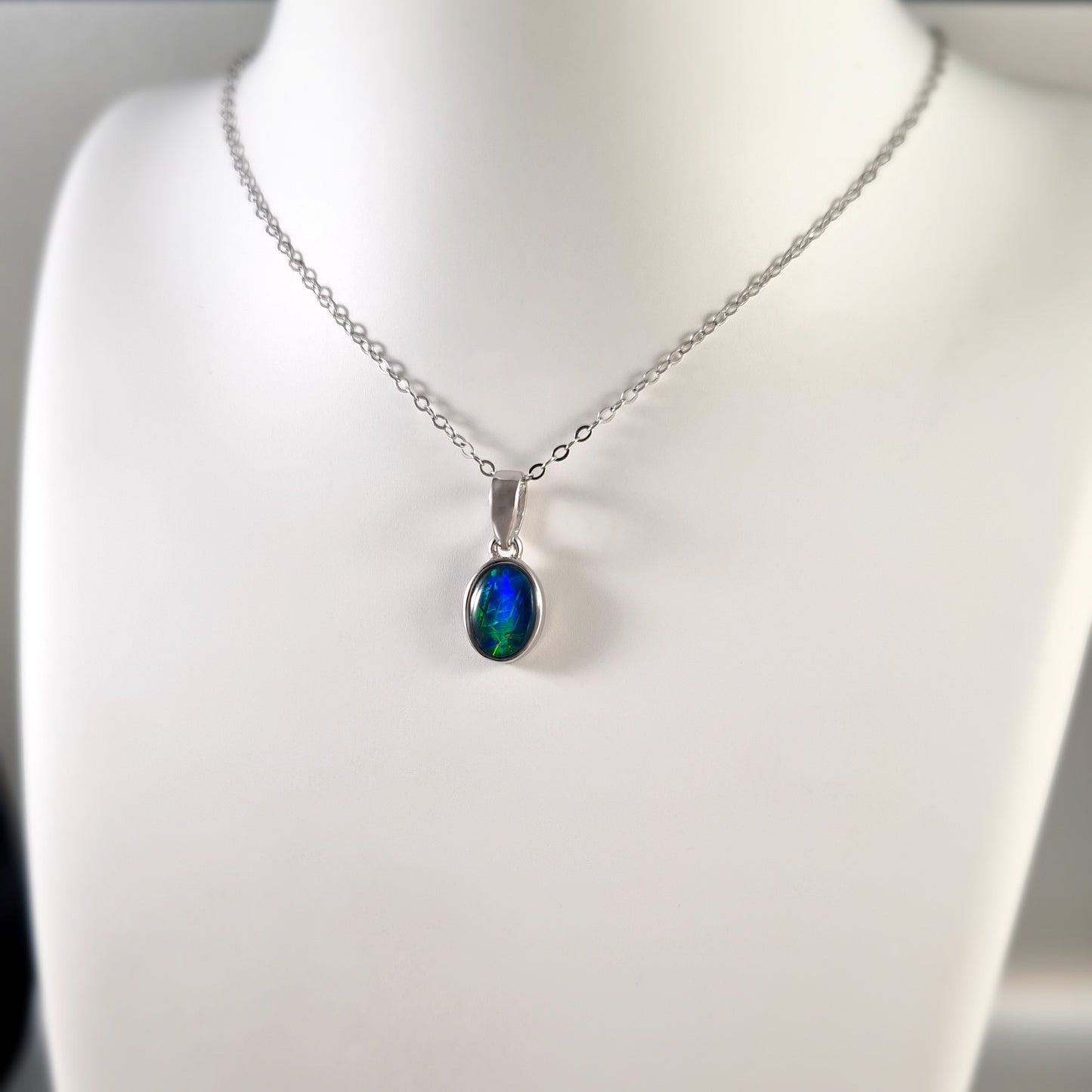 Opal Triplet Pendant