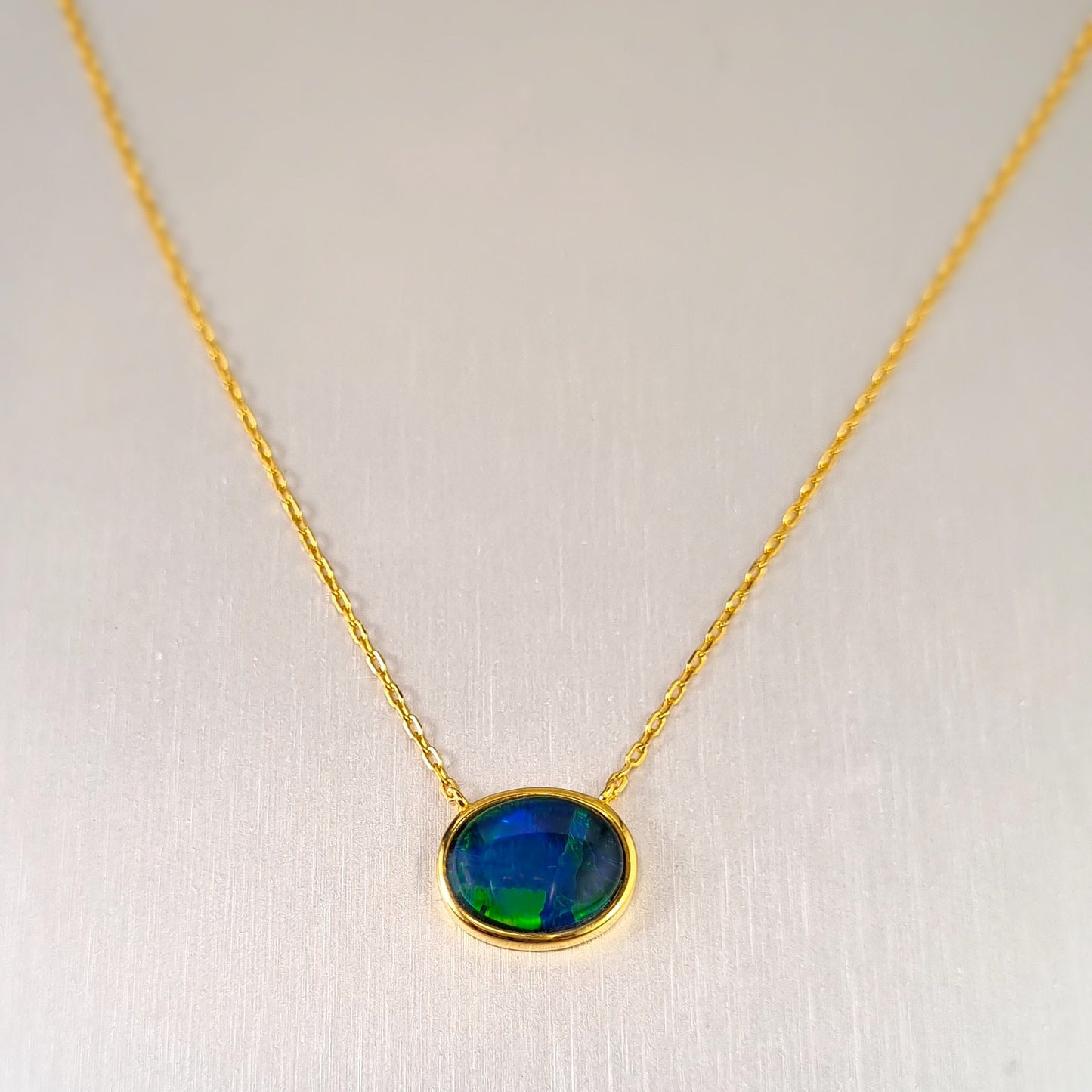 Opal Triplet Pendant