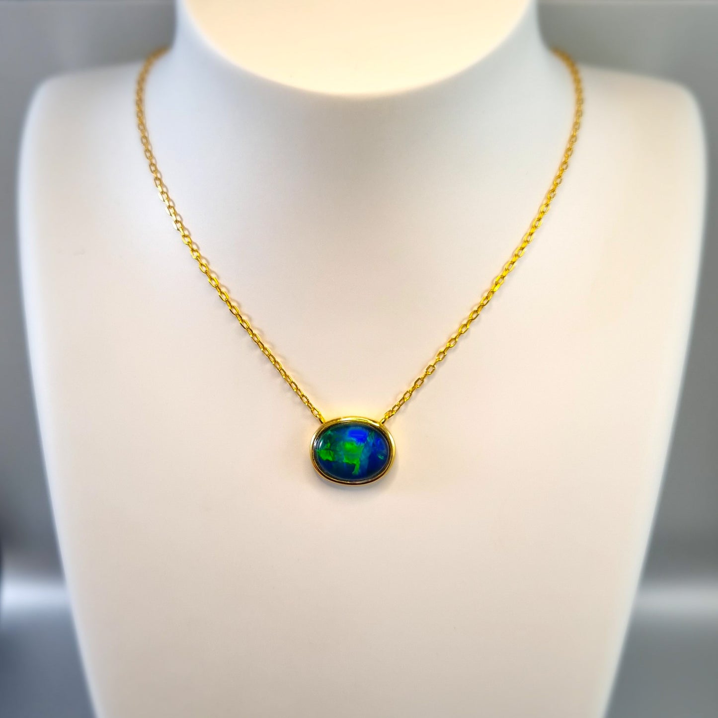 Opal Triplet Pendant