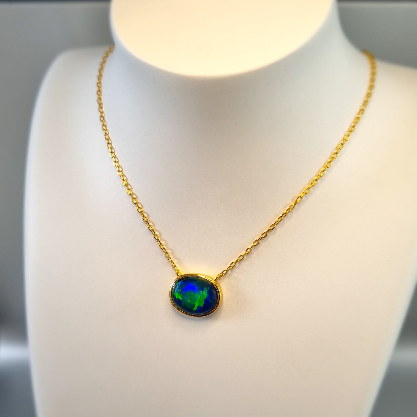 Opal Triplet Pendant