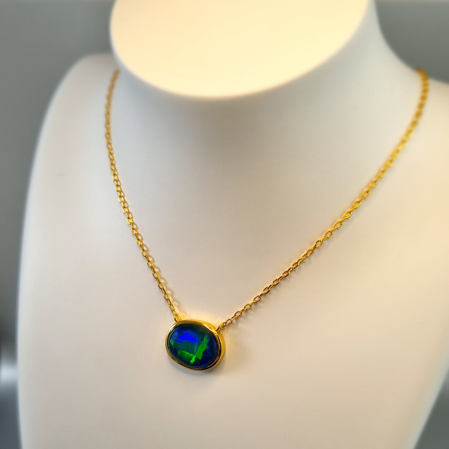 Opal Triplet Pendant