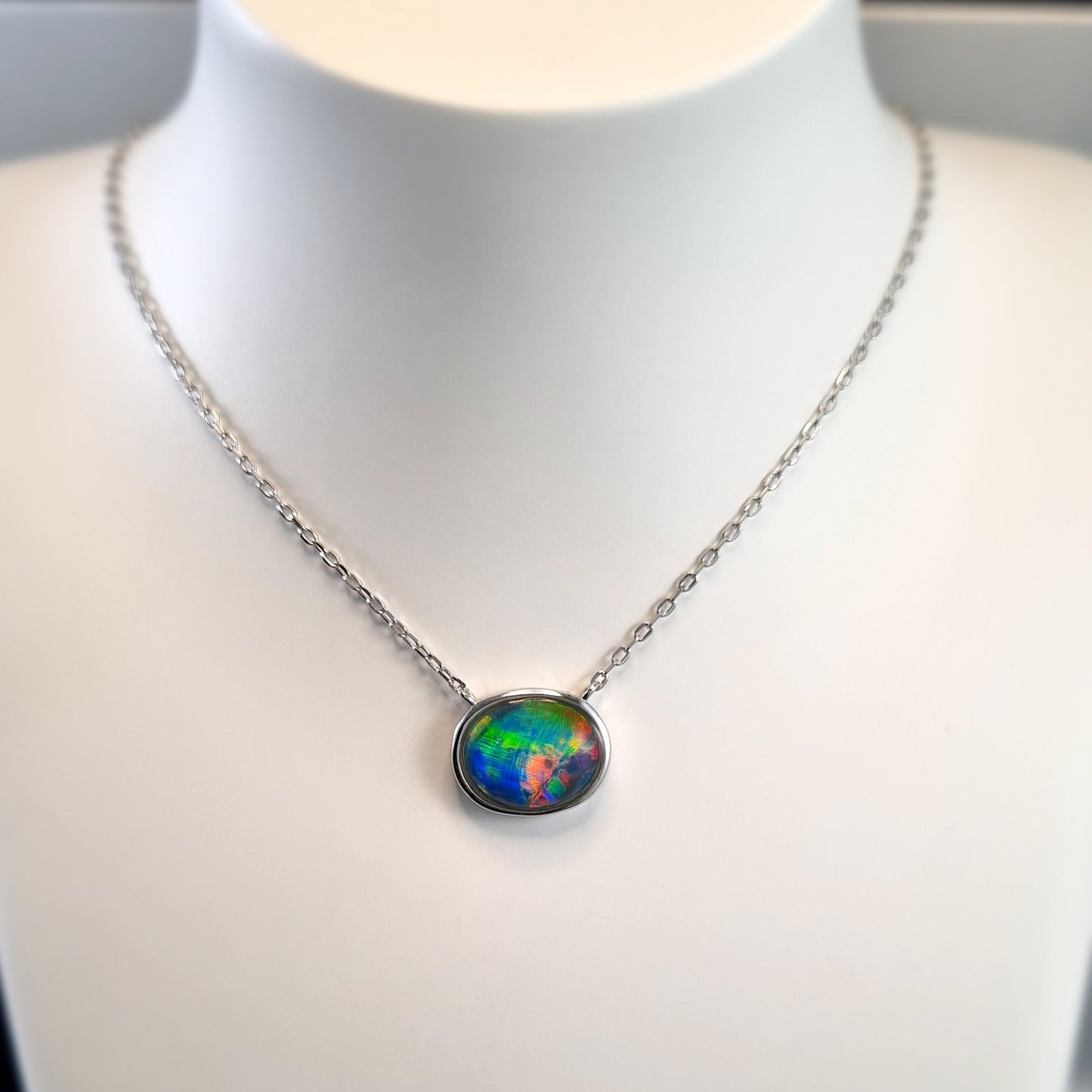 Opal Triplet Pendant