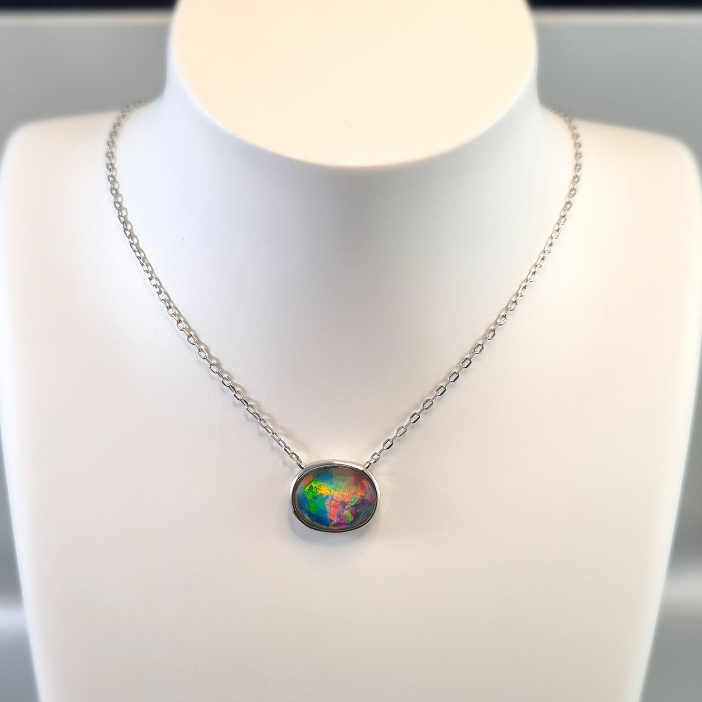Opal Triplet Pendant