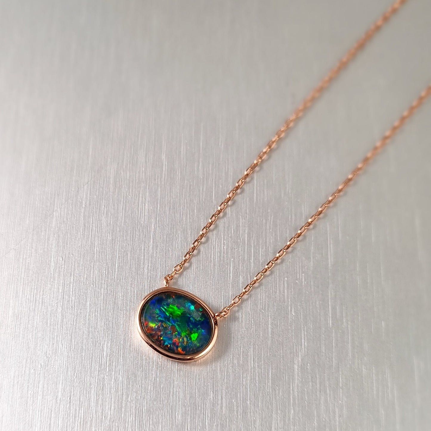 Opal Triplet Pendant