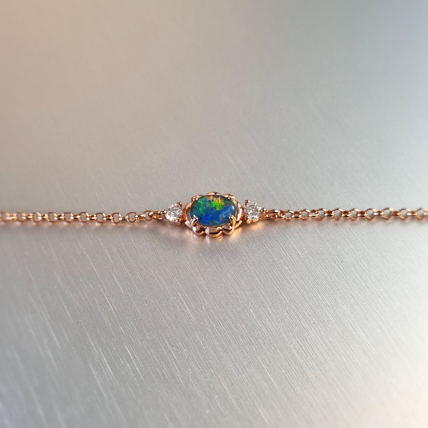 Opal Triplet Bracelet
