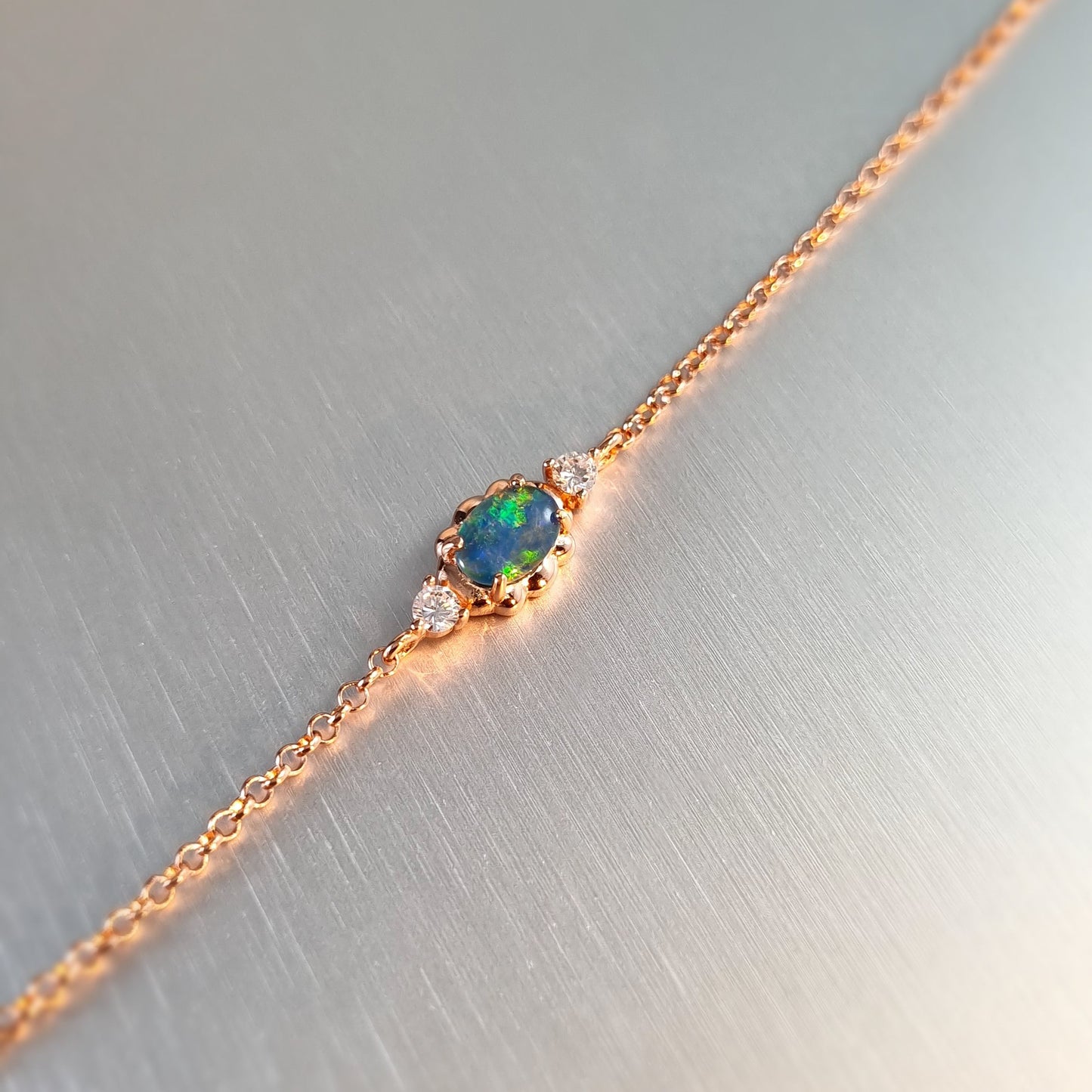 Opal Triplet Bracelet