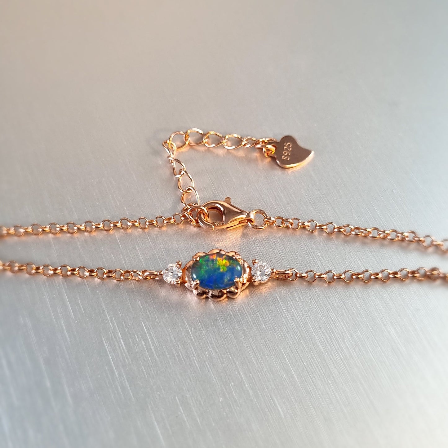 Opal Triplet Bracelet