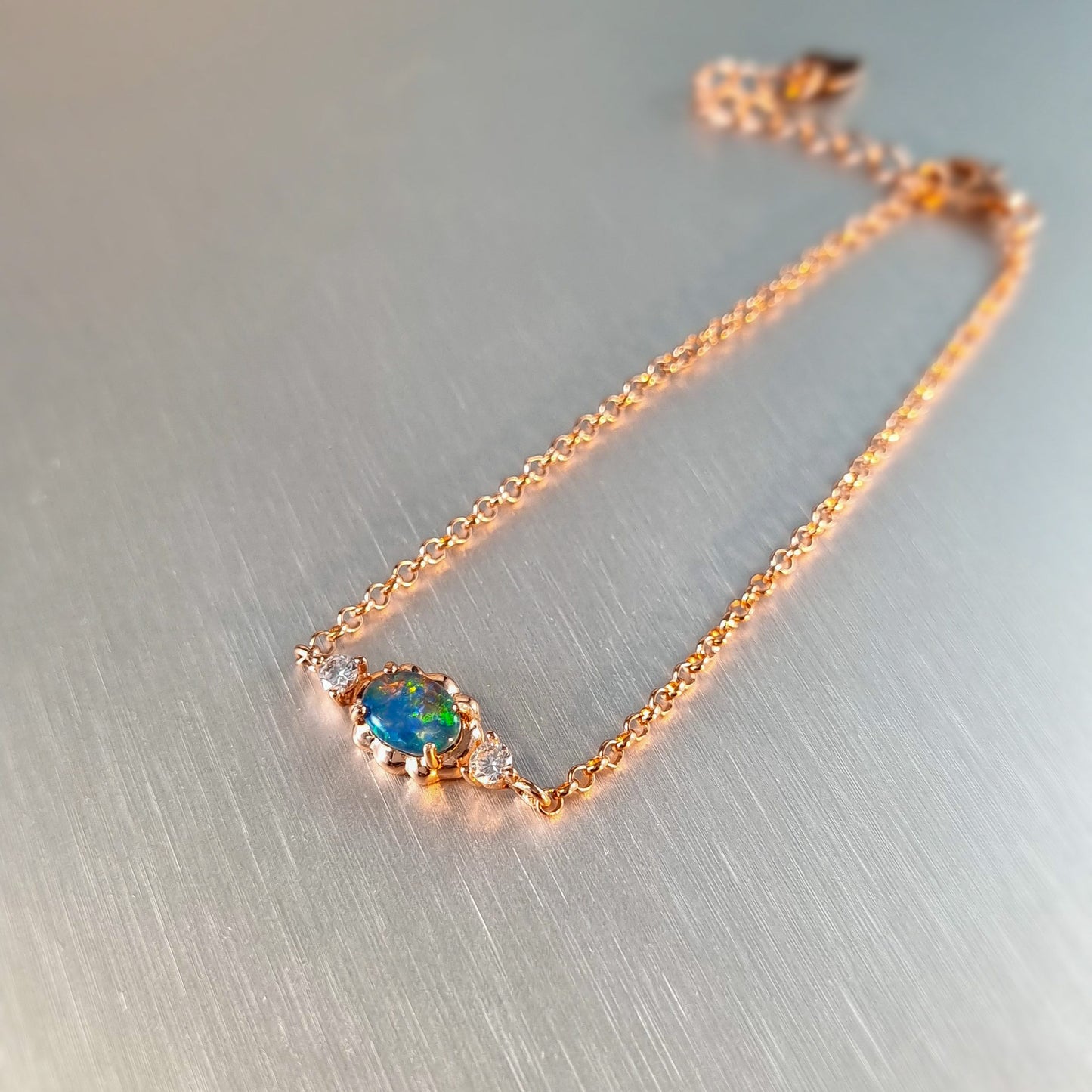 Opal Triplet Bracelet