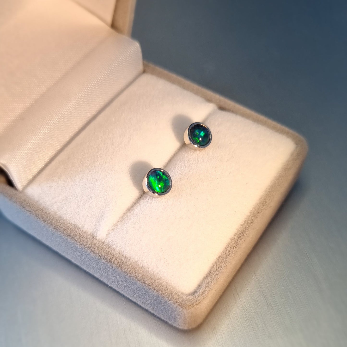 Opal Triplet Earrings