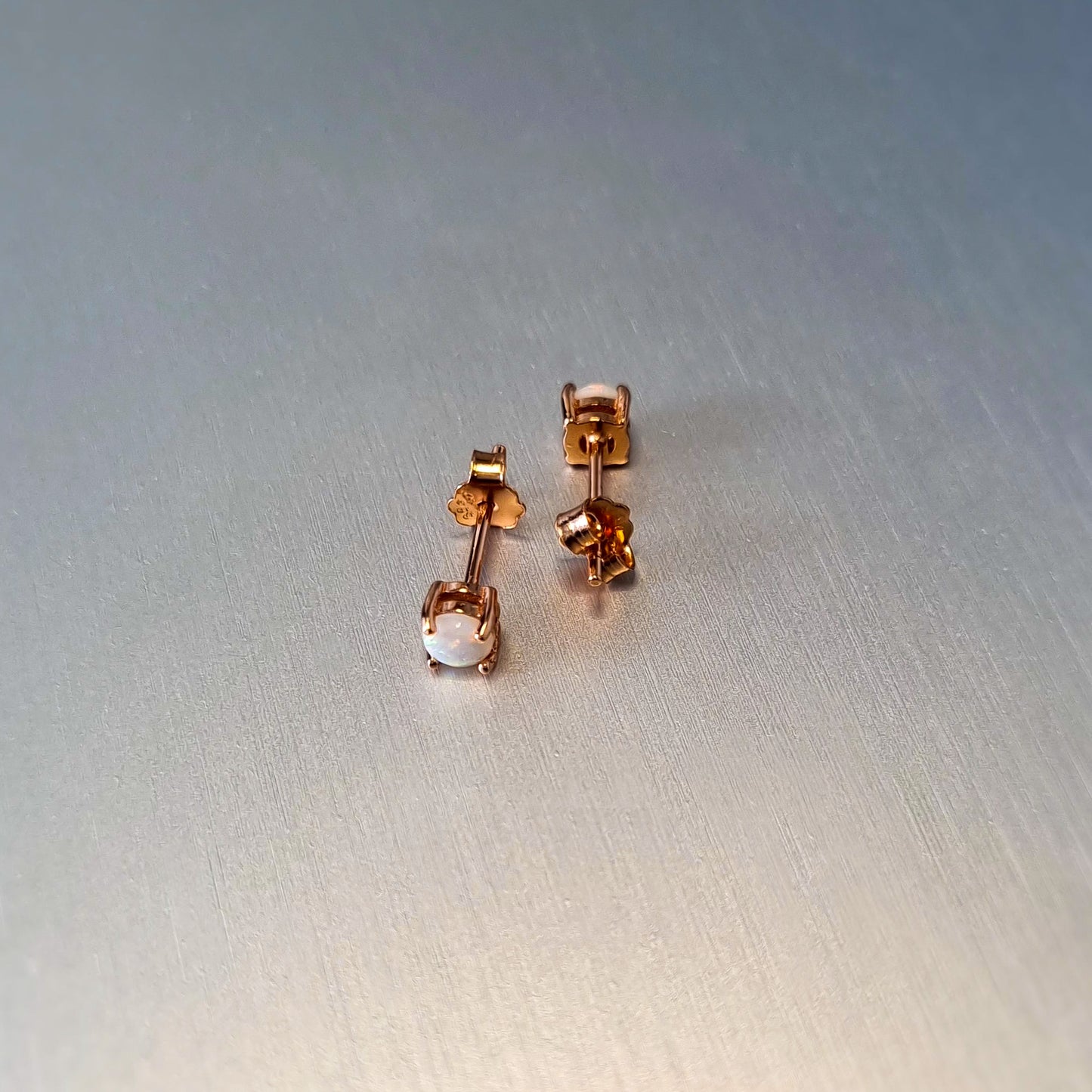 Solid Opal Earrings