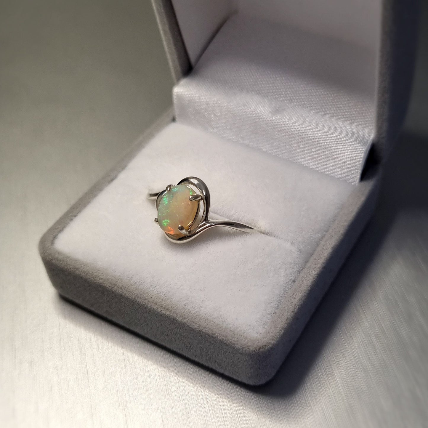 Solid Opal Ring