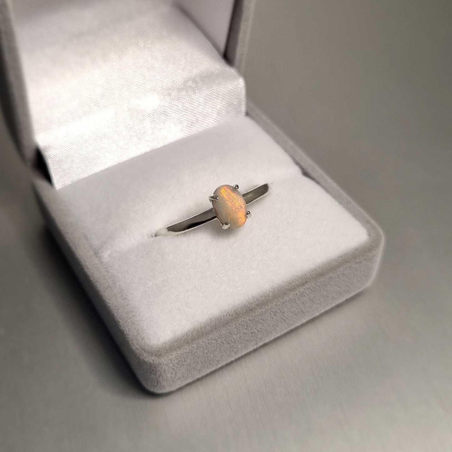 Solid Opal Ring