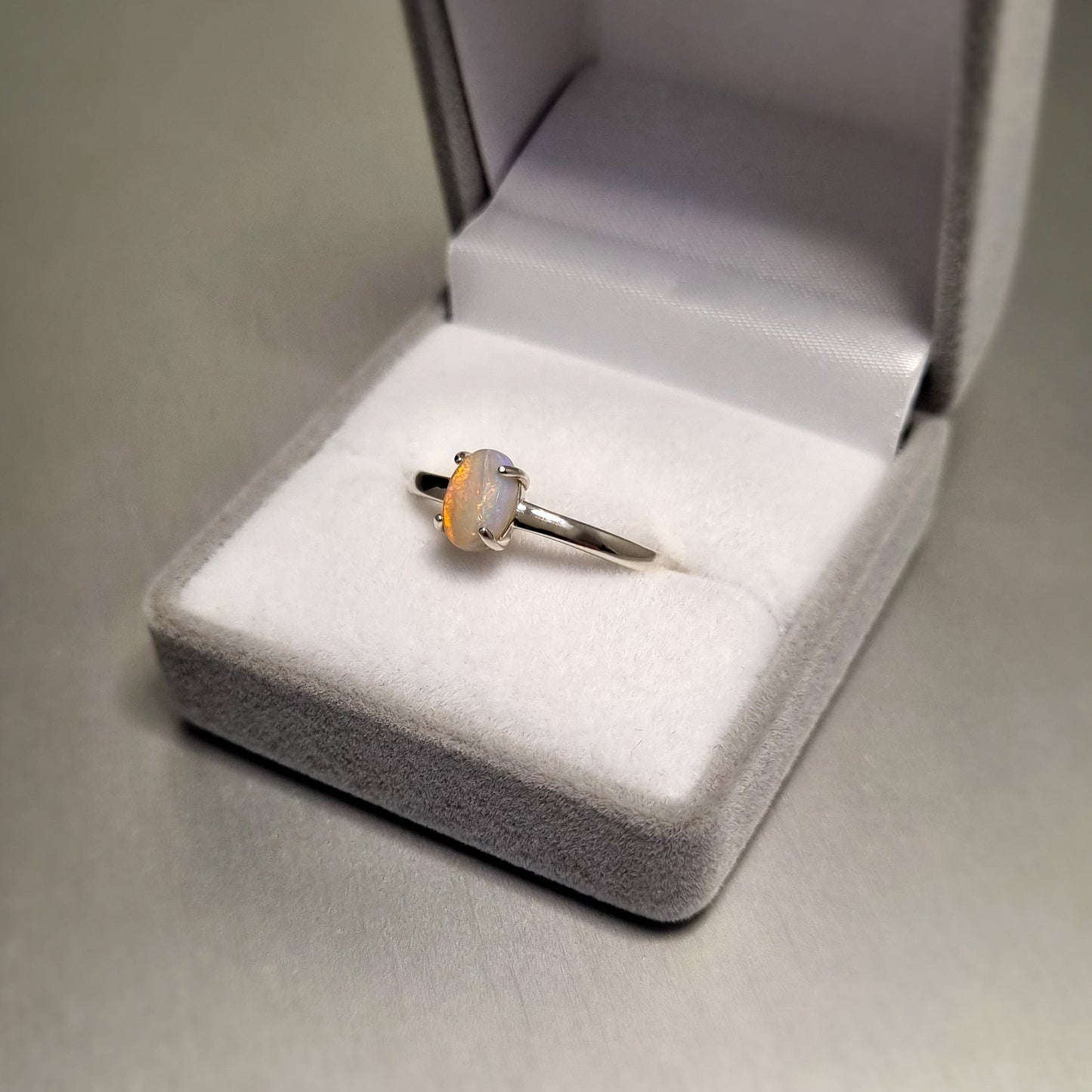 Solid Opal Ring