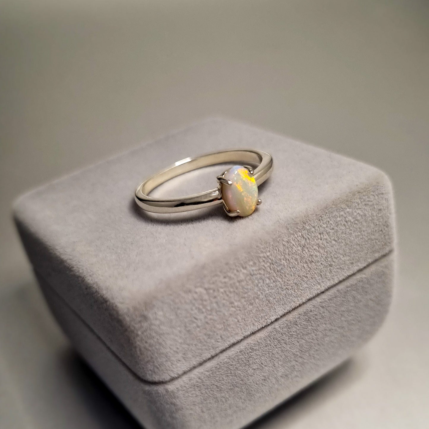 Solid Opal Ring