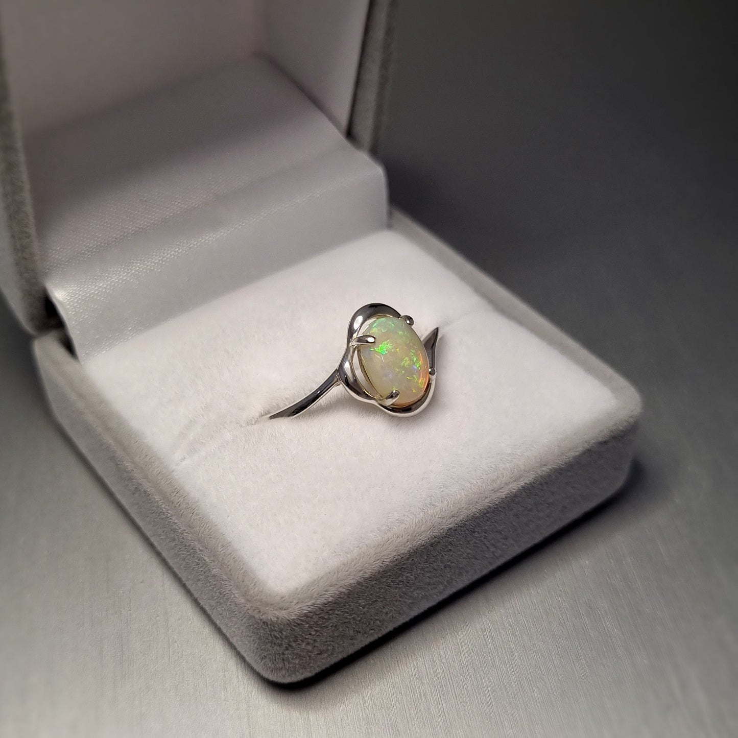Solid Opal Ring