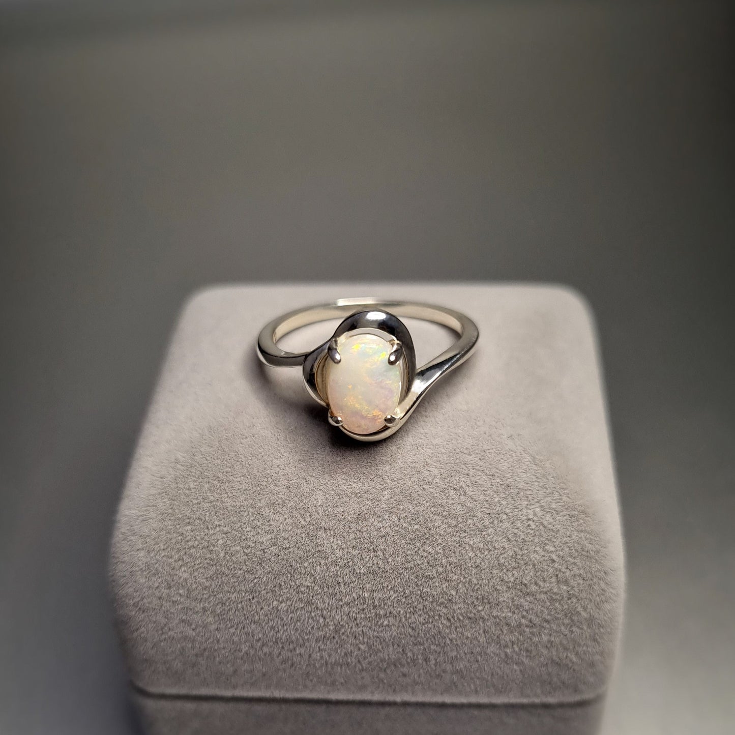 Solid Opal Ring