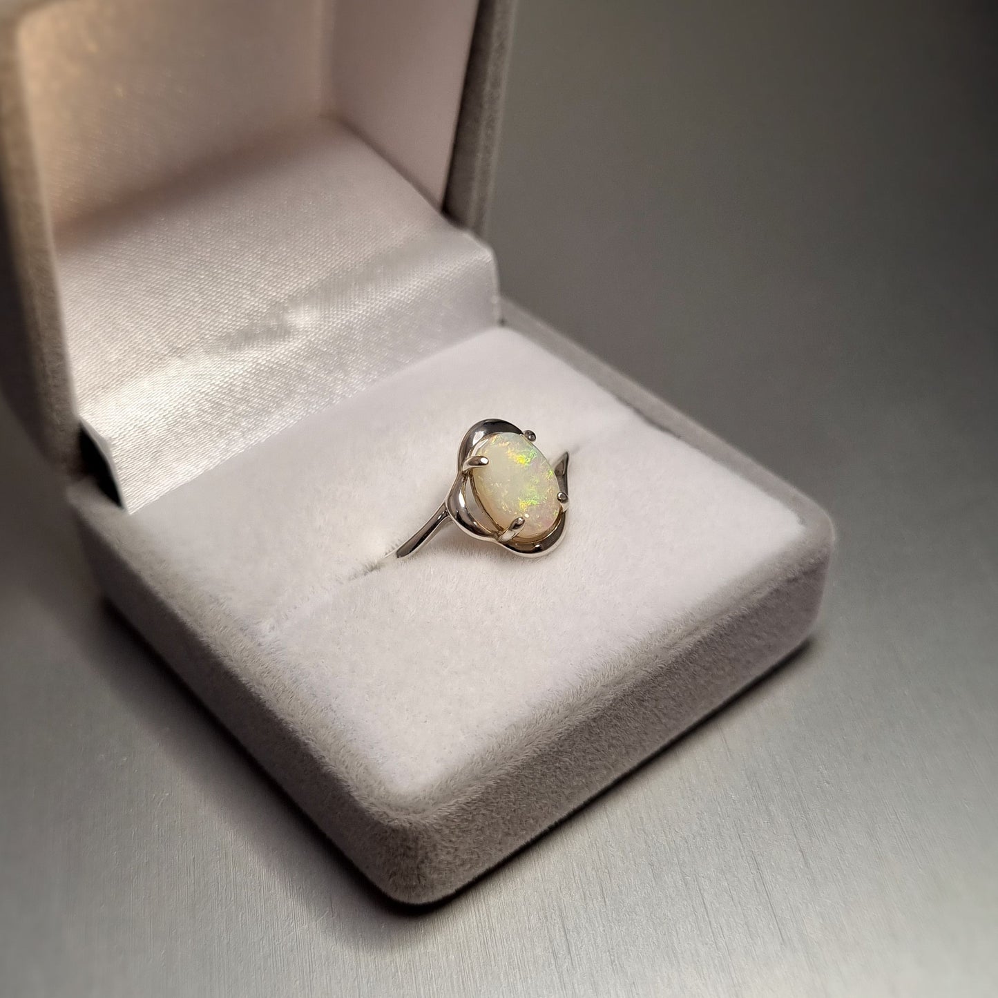 Solid Opal Ring