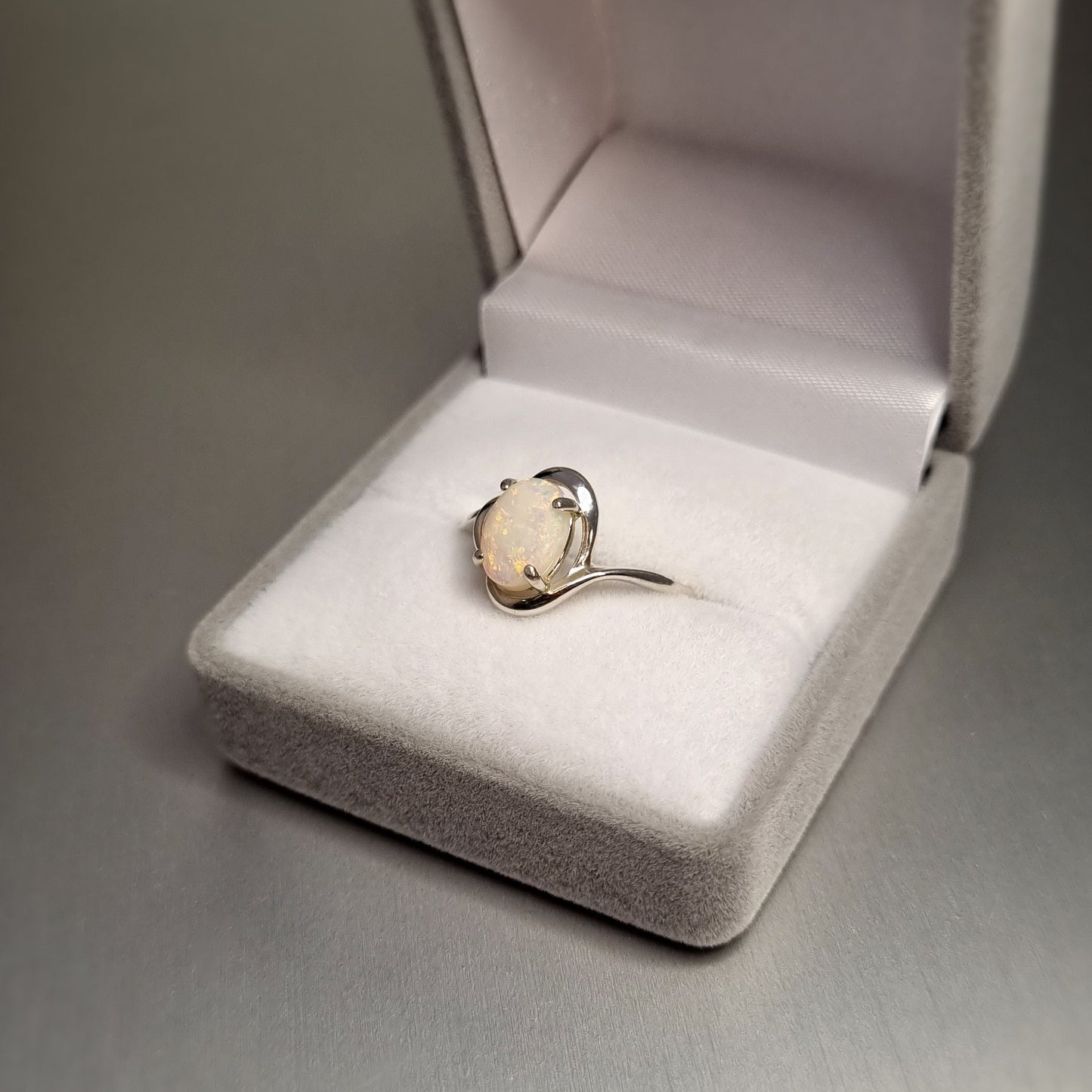 Solid Opal Ring