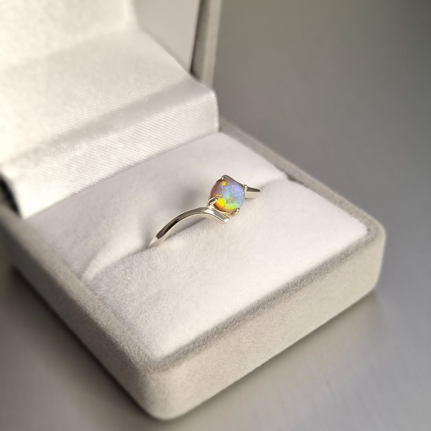 Solid Opal Ring