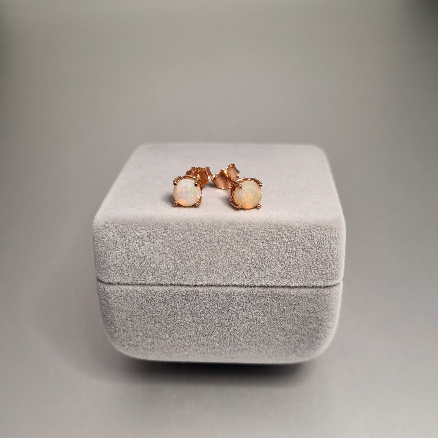 Solid Opal Earrings