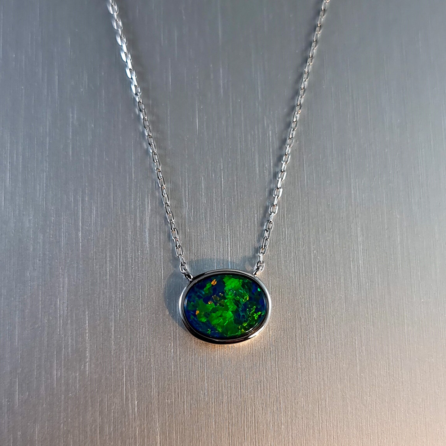 Opal Doublet Pendant