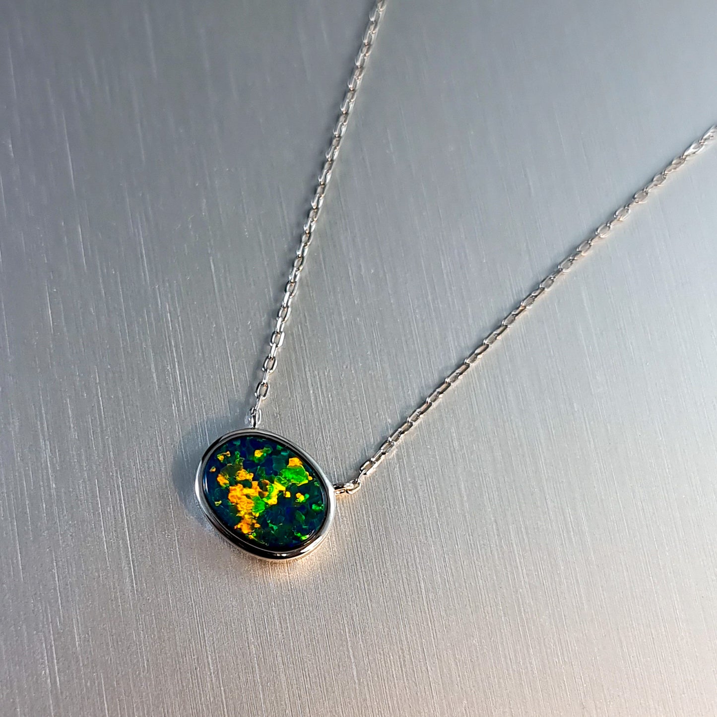 Opal Doublet Pendant