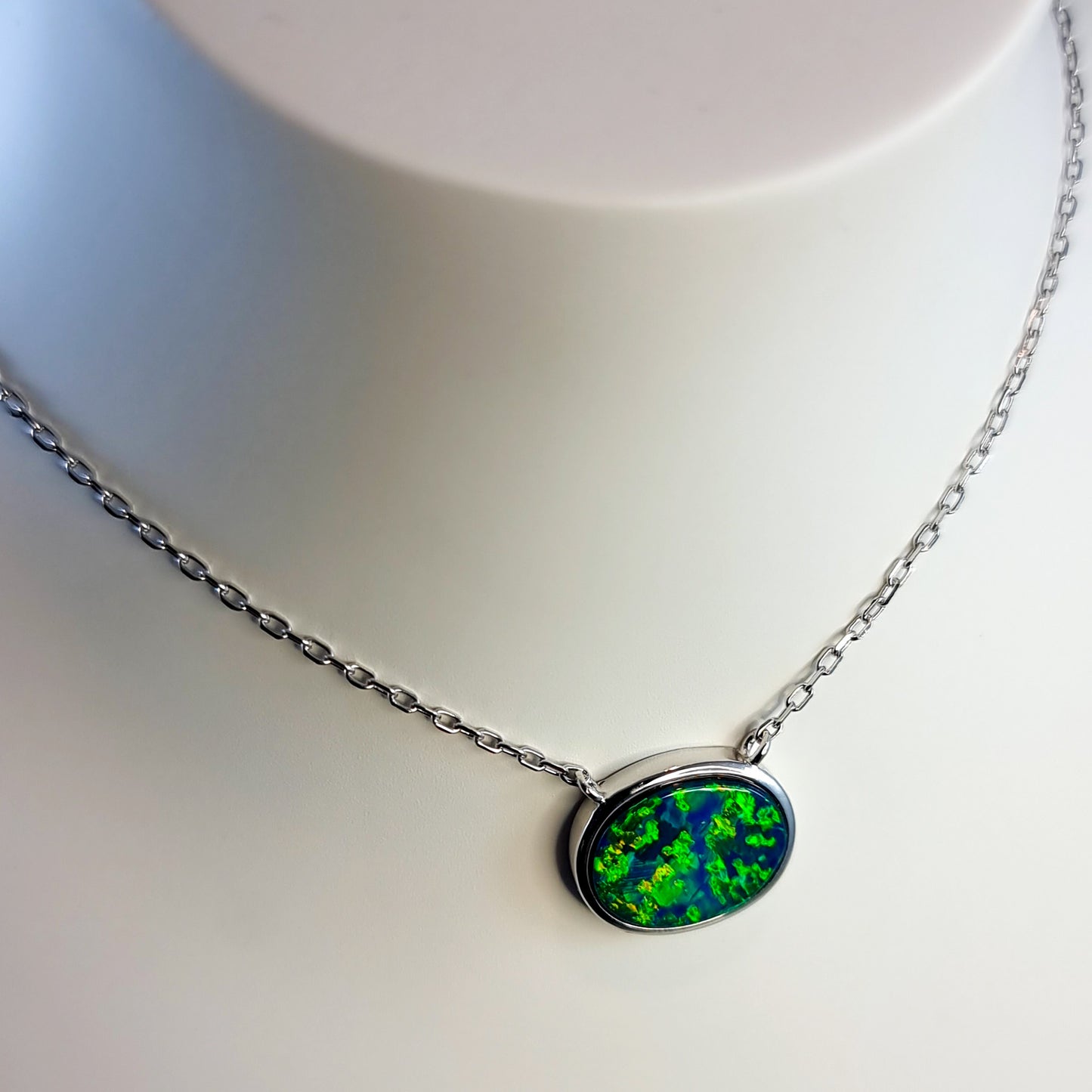 Opal Doublet Pendant