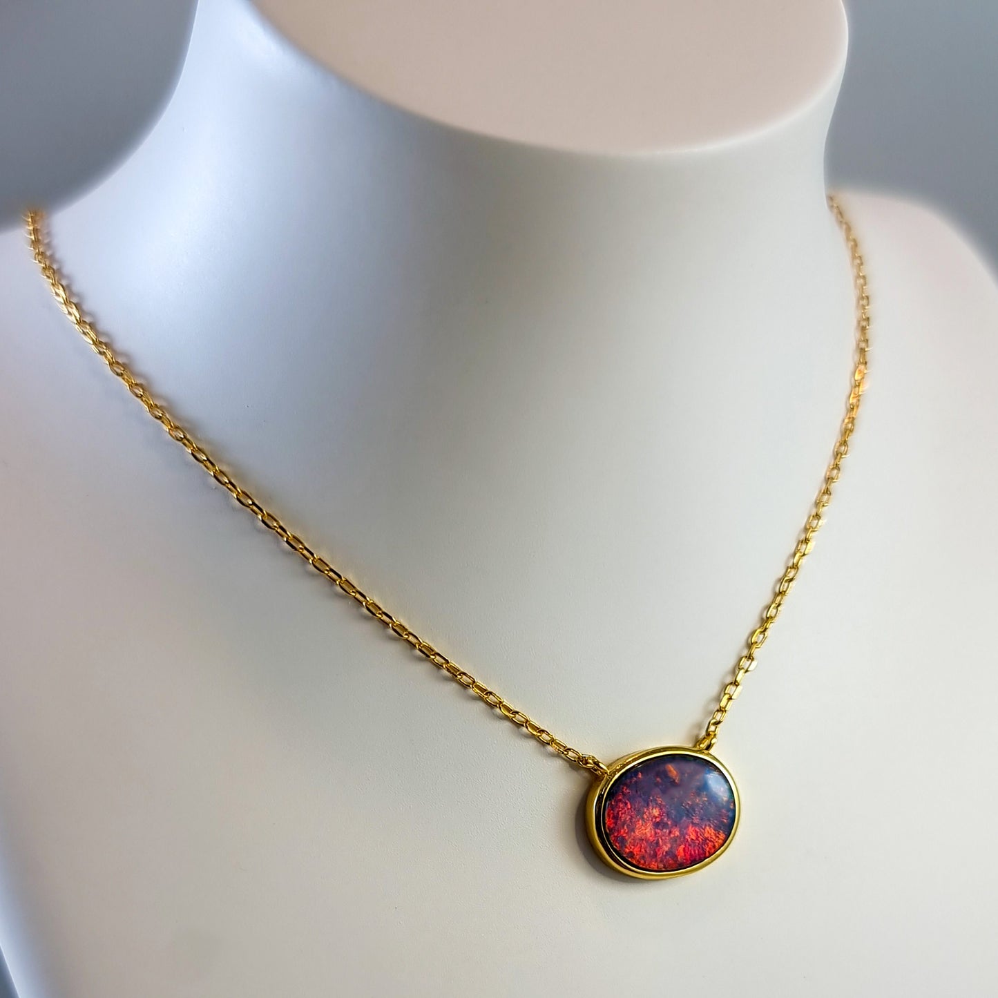 Opal Doublet Pendant